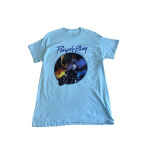 Prince Purple Rain Tee Size Medium NEW
